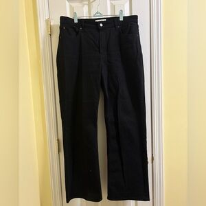 Abercrombie & Fitch Black High Rise 90s Relaxed Women’s Jeans Size 31 Regular